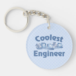 Coolest Engineer Keychain