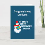 Coolest Environmental Engineer  Graduation Card