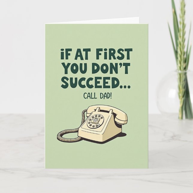 Coolest Fathers Day Phone Card (Front)