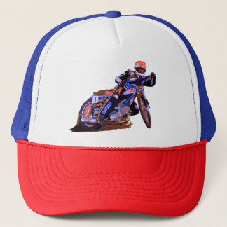 Coolest Flat Track Speedway Motorcycle Trucker Hat