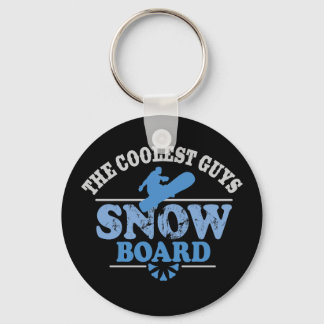 Coolest Guys Snowboard Keychain