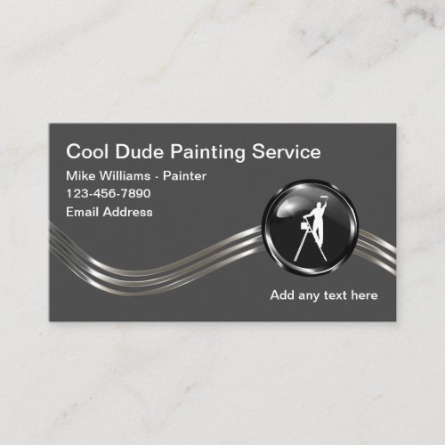 Coolest House Painter Business Cards