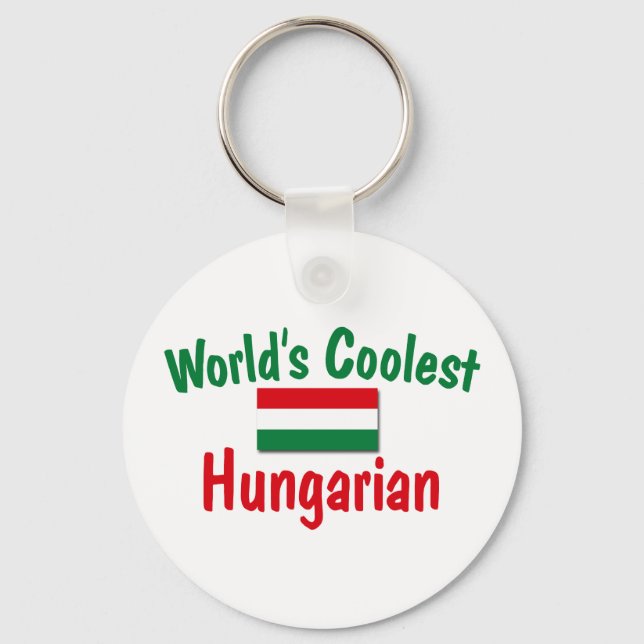 Coolest Hungarian Keychain (Front)