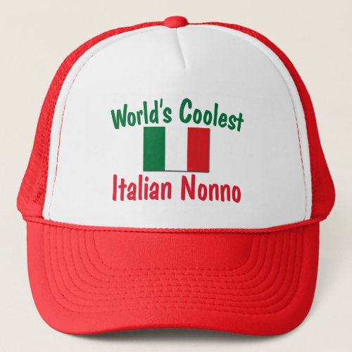Coolest Italian Nonno Trucker Hat