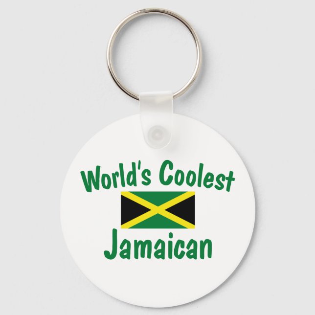 Coolest Jamaican Keychain (Front)