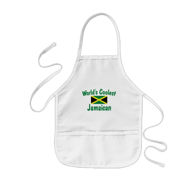 Coolest Jamaican Kids' Apron (Front)