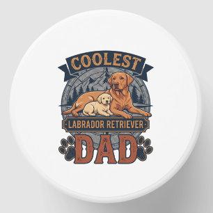 Coolest Labrador Retriever Dad Dog Mountain Paw Pr Mini Candle Favors