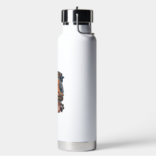 Coolest Labrador Retriever Dad Dog Mountain Paw Pr Water Bottle