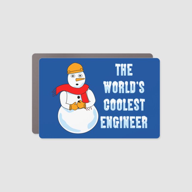 Coolest Mechanical Engineer Car Magnet (Front)