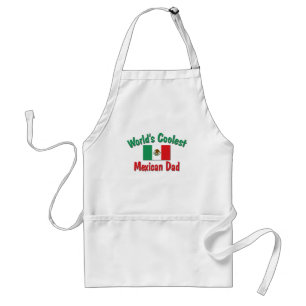 Coolest Mexican Dad Adult Apron