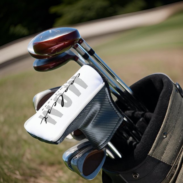 Coolest Mom Since 20XX Modern Simple Preppy Golf Head Cover (Creator Uploaded)