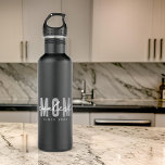 Coolest Mom Since 20XX Modern Simple Preppy Stainless Steel Water Bottle<br><div class="desc">This simple and modern design is composed of san serif typography.</div>