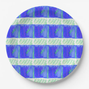 Coolest Nautical Abstract  Paper Plates
