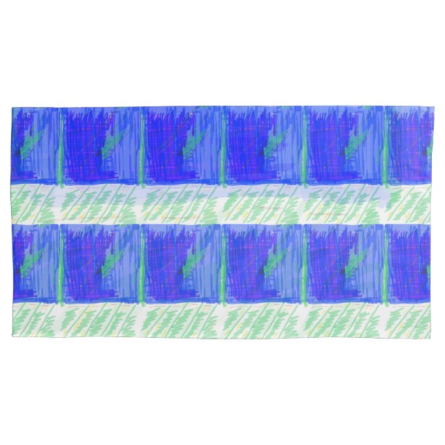 Coolest Nautical Abstract  Pillow Case (Front-Left)