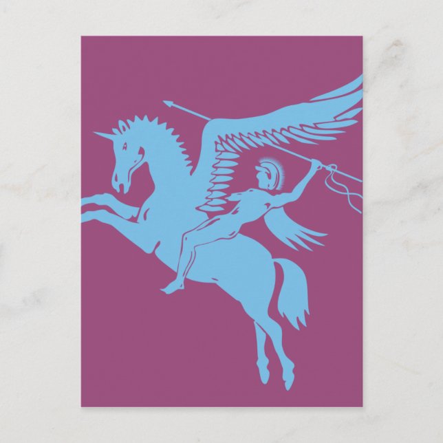 Coolest pegasus creature you love postcard (Front)
