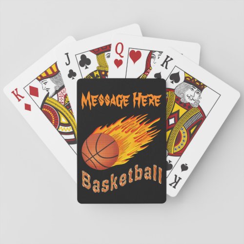 Coolest Personalized Basketball Playing Cards
