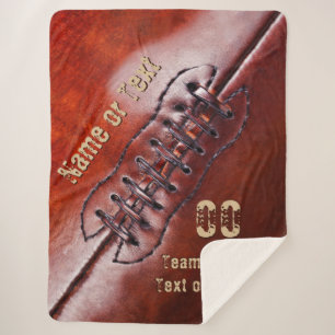 Coolest Personalized Football Blanket in 3 Sizes