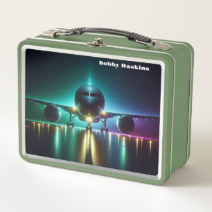 Coolest Plane Ever Metal Lunch Box