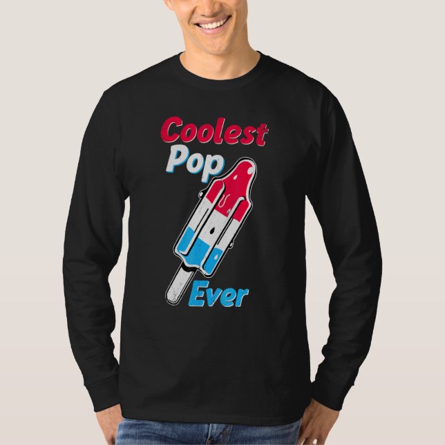 Coolest Pop Ever Popsicle Retro Bomb T-Shirt (Front)