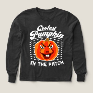 Coolest Pumpkin – Funny Fall & Halloween Tee Shirt