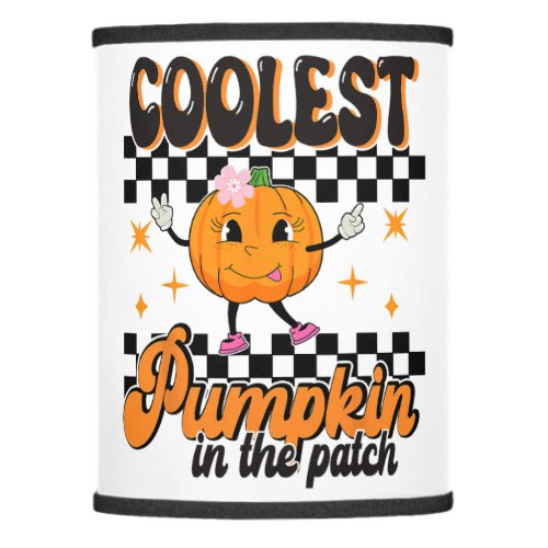 Coolest Pumpkin In The Patch Halloween Boys Girls  Lamp Shade