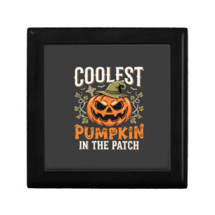 Coolest Pumpkin in the Patch Halloween Design Gift Box