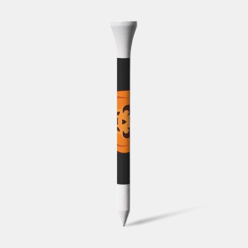 Coolest Pumpkin In The Patch Halloween Design Golf Tees