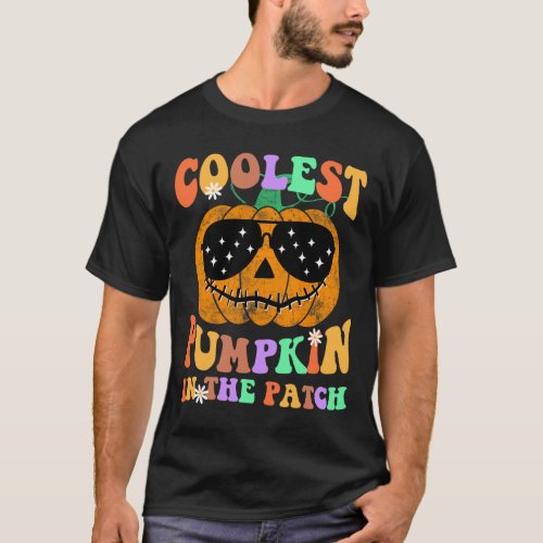 Coolest Pumpkin In The Patch Halloween kids boys G T_Shirt