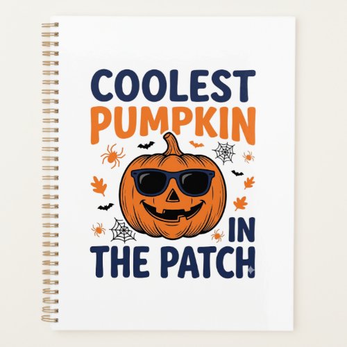 Coolest Pumpkin in the Patch Halloween Shirt_1 Planner