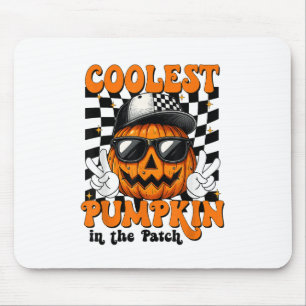 Coolest Pumpkin In The Patch Halloween Shirt Boy K Mouse Pad