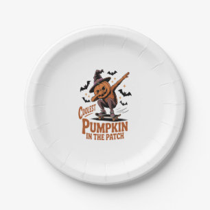 Coolest Pumpkin in the Patch Paper Plates
