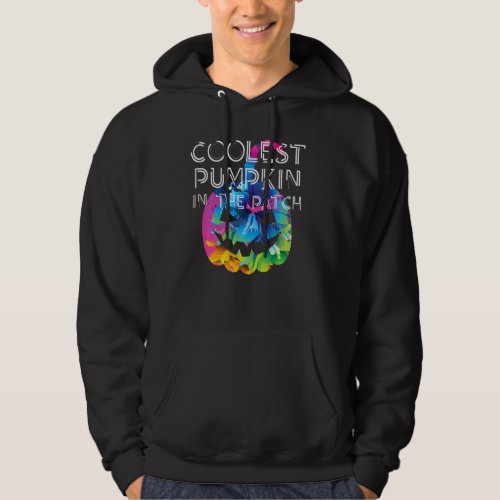 Coolest Pumpkin In The Patch Paranormal Halloween  Hoodie