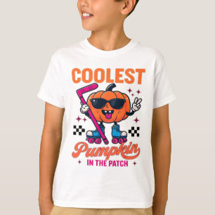 Coolest Pumpkin In The Patch – Roller Hockey Fun D T-Shirt