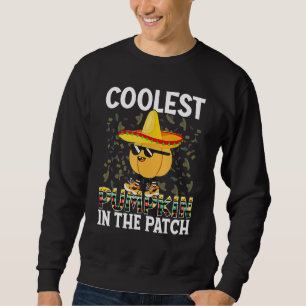 Coolest Pumpkin In The Patch Toddler Boys Hallowee Sweatshirt