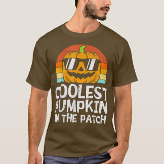 Coolest Pumpkin In The Patch Toddler Boys Hallowee T-Shirt