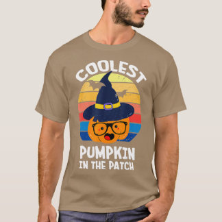 Coolest Pumpkin In The Patch Toddler Boys Hallowee T-Shirt