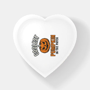 Coolest Pumpkin in the Patch Vintage Halloween Shi Paperweight