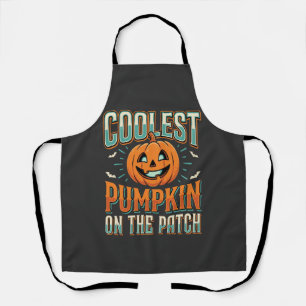 Coolest Pumpkin On The Patch Halloween Design_1 Apron