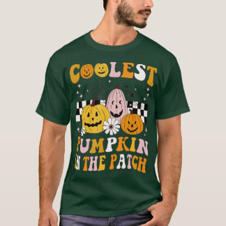 Coolest Pumpkins In The Patch Halloween Kids Girl T-Shirt