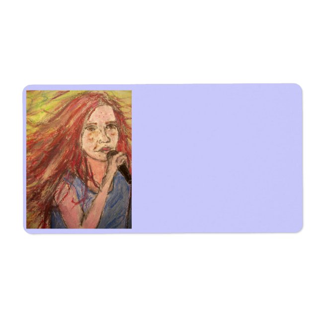 Coolest Rocker Girl Label (Front)