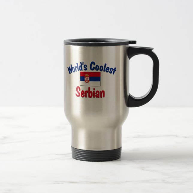 Coolest Serbian Travel Mug (Right)