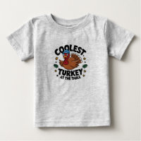 Coolest Turkey At The Table Thanksgiving Dinner