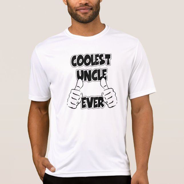 Coolest Uncle Ever T-Shirt (Front)
