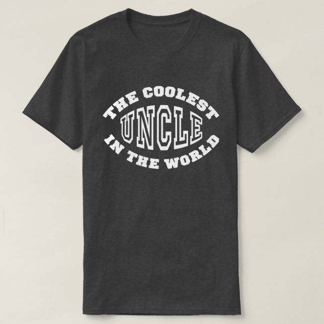 Coolest Uncle T-Shirt (Design Front)
