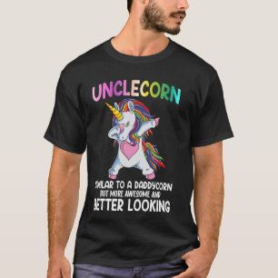 Coolest Unclecorn Lifestyles Funny Uncle Colorful T-Shirt