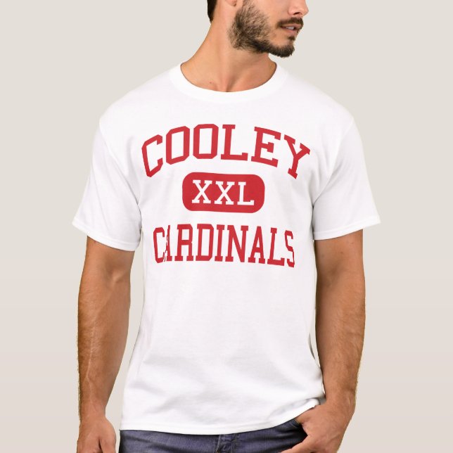 Cooley - Cardinals - High - Detroit Michigan T-Shirt (Front)