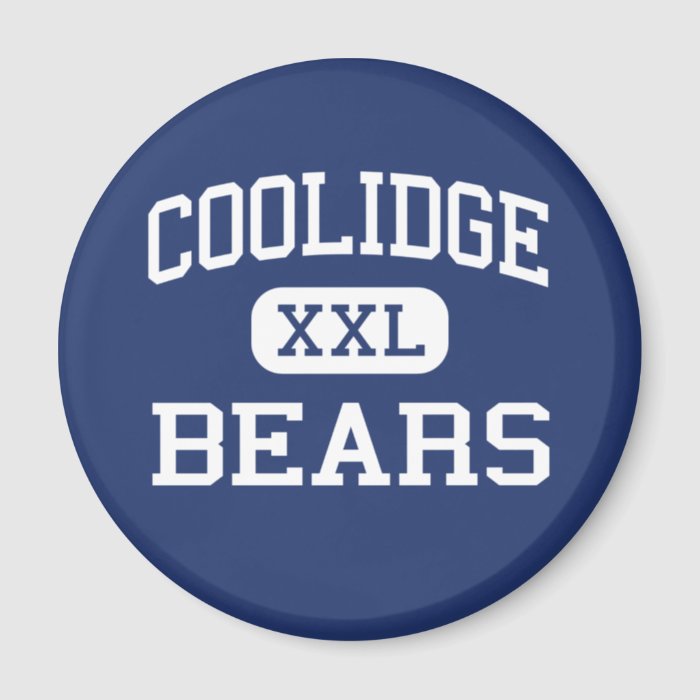 Coolidge   Bears   High School   Coolidge Arizona Fridge Magnet