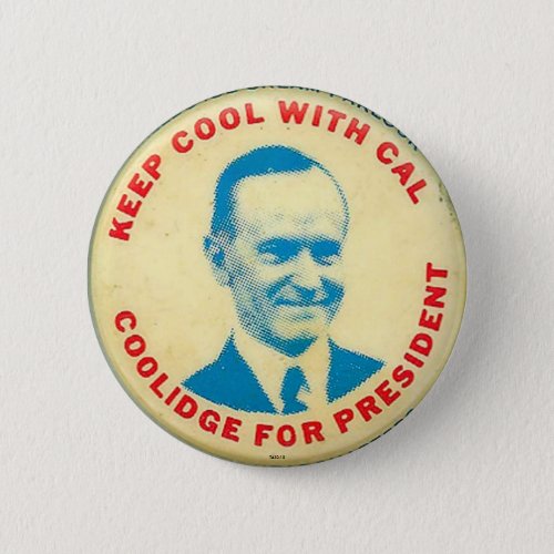 Coolidge for President _ Button