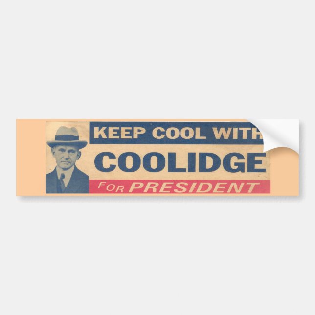 Coolidge for President Sticker (Front)