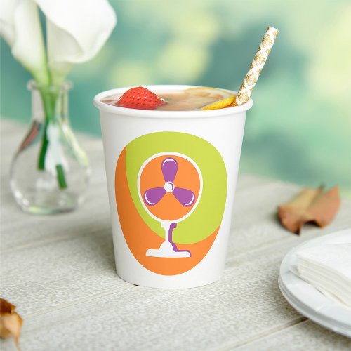 Cooling Fan Paper Cups